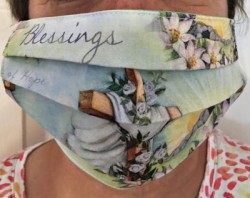 “Blessings of Hope“ with Cross Face Masks (Bulk Priced) [HLT3003]